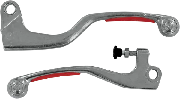 MOOSE RACING Competition Lever Red, Silver, 1, nordicamoto.ro