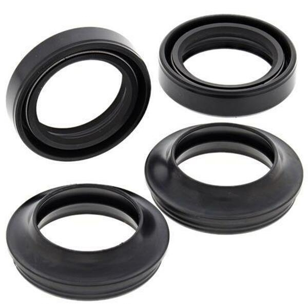 Set garnitură de ulei/garnitură antipraf pentru furcă, negru, 1, nordicamoto.ro