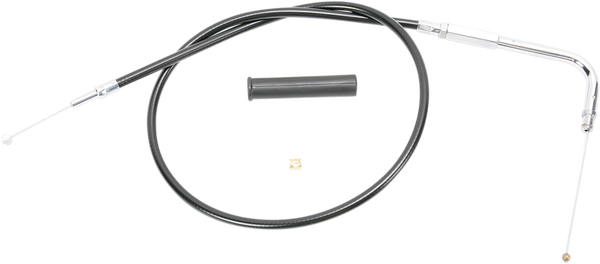 Black Vinyl Throttle/idle Cable Black, 2, nordicamoto.ro