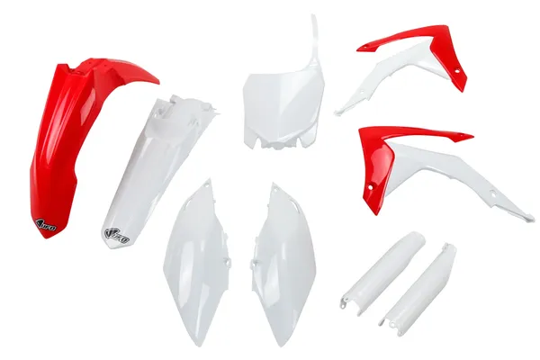 Full Body Replacement Plastic Kit Red, White