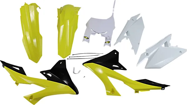 5 Piece Replica Body Kit White, Yellow-0