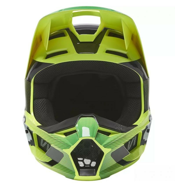 Casca Fox V1 RIDL ECE Fluo Yellow-0