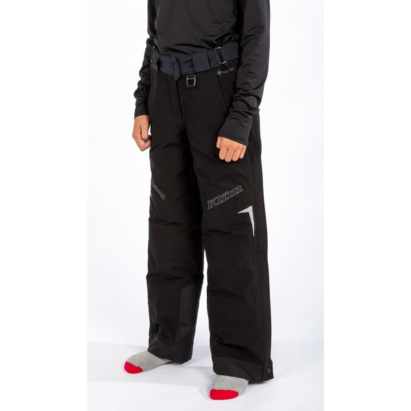 Pantaloni Copii Snowmobil Klim Spark Insulated Black - Asphalt-1