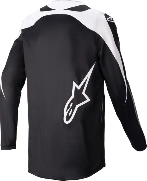 Tricou Alpinestars Fluid Narin Black/White XL, 4, nordicamoto.ro