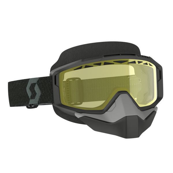 Scott Goggle Split OTG Snow Cross black yellow, 1, nordicamoto.ro