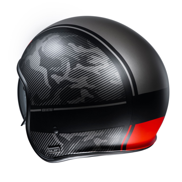 Casca HJC V30 Alpi Albastru Rosu S, 4, nordicamoto.ro