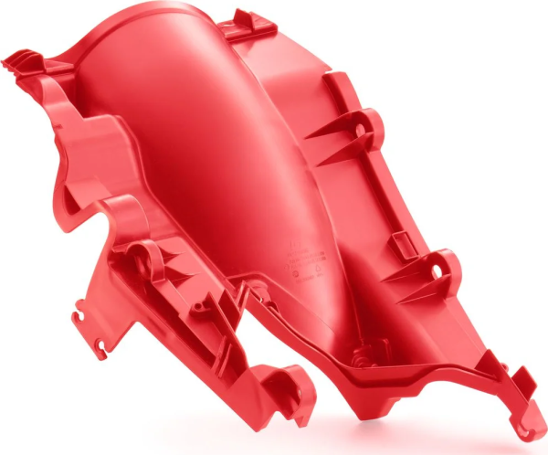 Lower section of the air filter