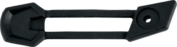 Rubber Hood Latch Black