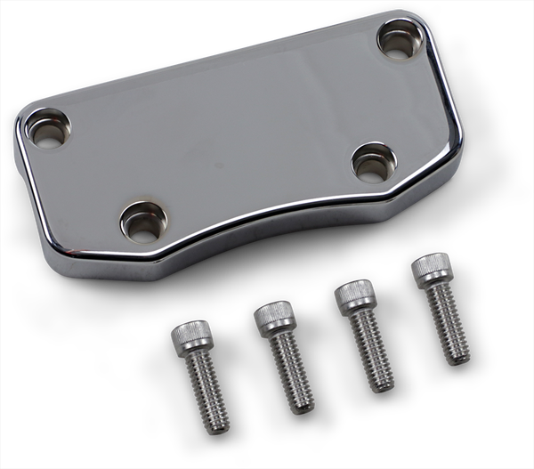 Billet Aluminum Top Handlebar Clamp Silver, 2, nordicamoto.ro