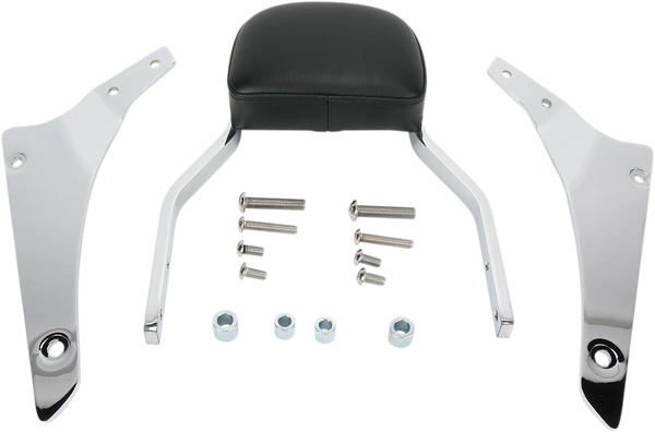 Square Sissy Bar Kit Chrome, 1, nordicamoto.ro