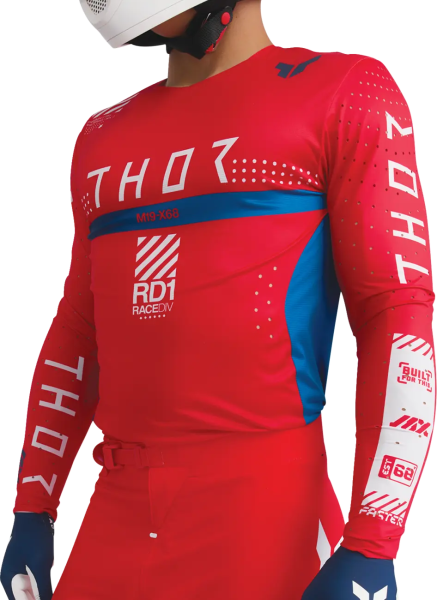 Sportmode Synth Jersey Red, Blue -4