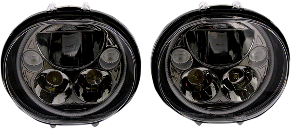 Trubeam® Led Headlamps Black, 1, nordicamoto.ro
