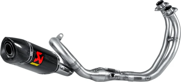 Sistem complet de evacuare Akrapovic Racing Yamaha MT-07 din carbon / oțel inoxidabil - S-Y7R2-AFC-0
