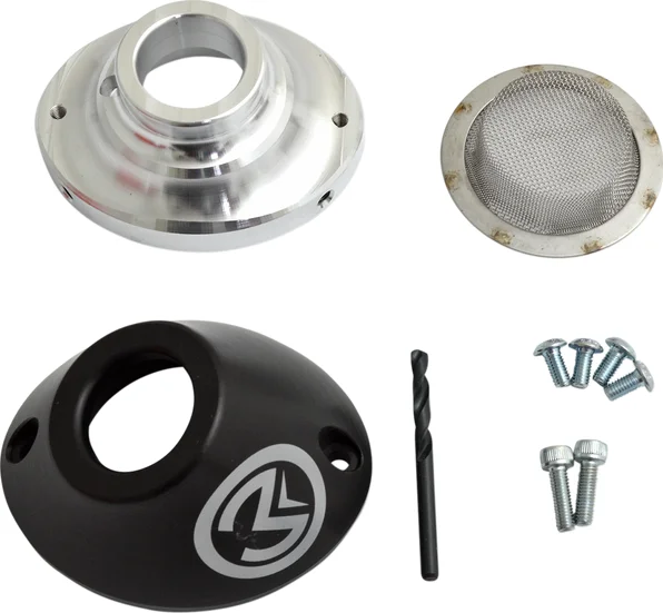 MOOSE RACING Spark Arrestor End Cap Black, 1, nordicamoto.ro