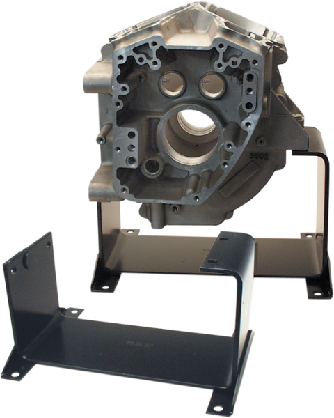 Motor Stand Black, Powder-coated, 1, nordicamoto.ro