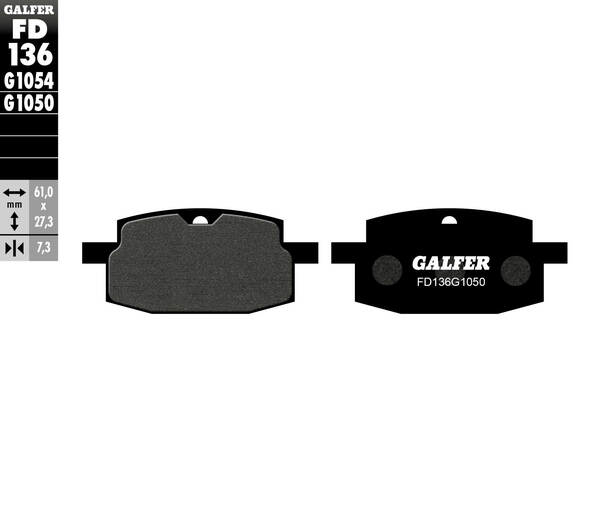 Brake Pad Orcanic, 1, nordicamoto.ro
