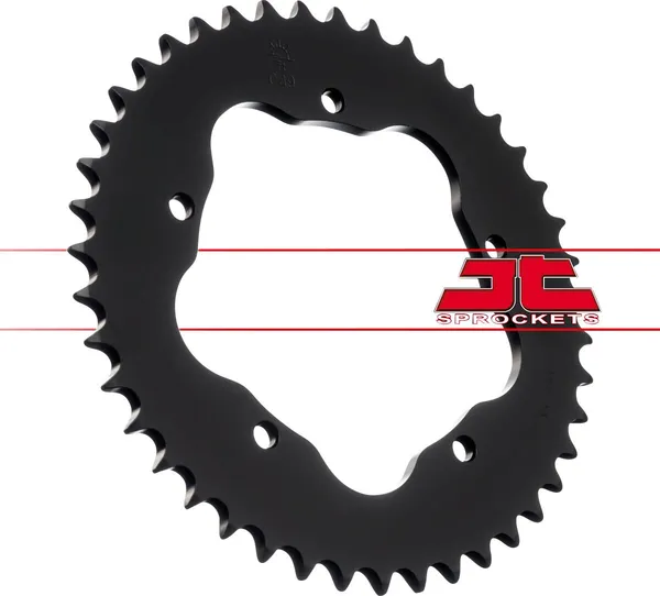 JT SPROCKETS Steel Rear Sprocket Black -1