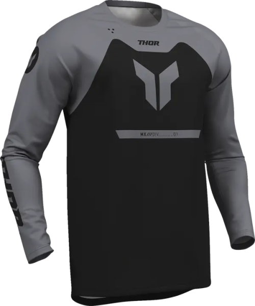 Youth Ridemode Menace Jersey Black, Gray 