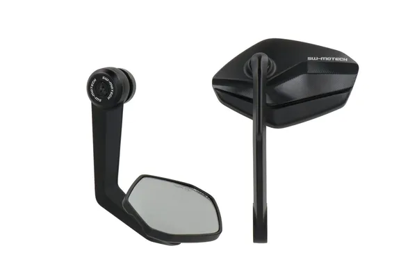SW-MOTECH Mirror For End Bars Black -2