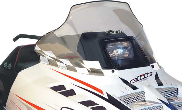 Cobra Windshield Gray, White, 1, nordicamoto.ro