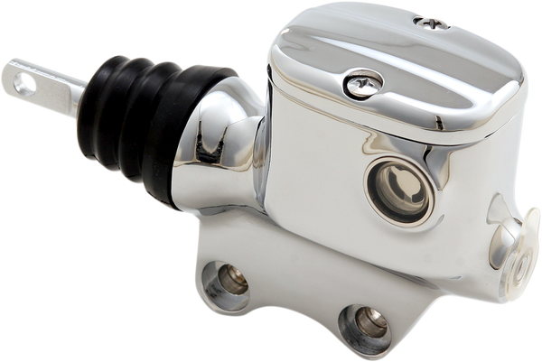 Rear Brake Master Cylinder Chrome, Polished, 1, nordicamoto.ro