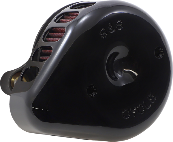 Mini Teardrop Stealth Air Cleaner Kit Black, 3, nordicamoto.ro