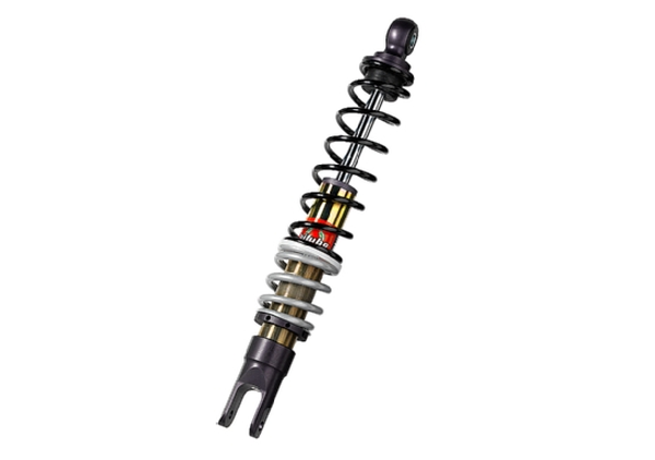 Rear Shocks W/springs Black, Red, Silver, 1, nordicamoto.ro