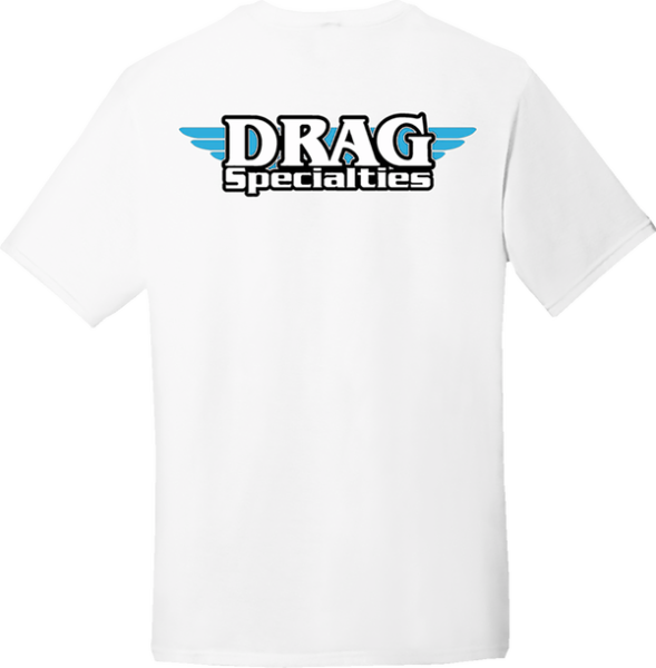 Drag Specialties Slim T-shirt White XL, 2, nordicamoto.ro