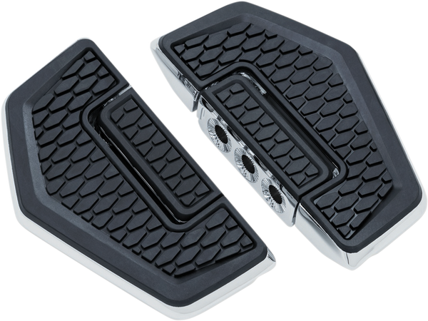 Hex Folding Floorboard Black, 3, nordicamoto.ro