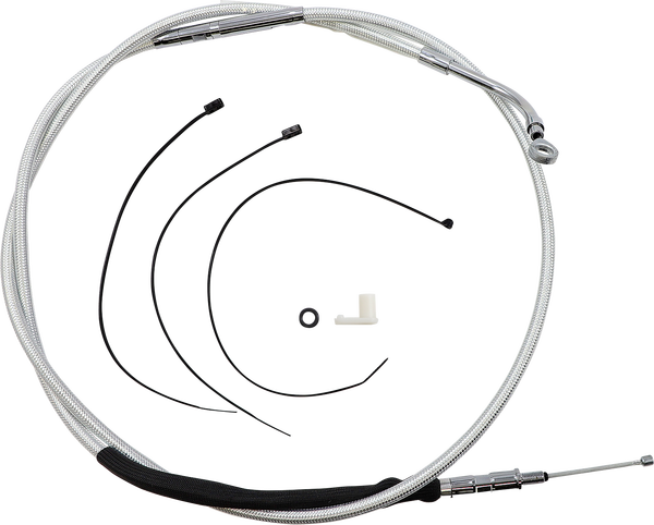 High-efficiency Braided Sterling Chromite Ii® Clutch Cable Silver, 2, nordicamoto.ro