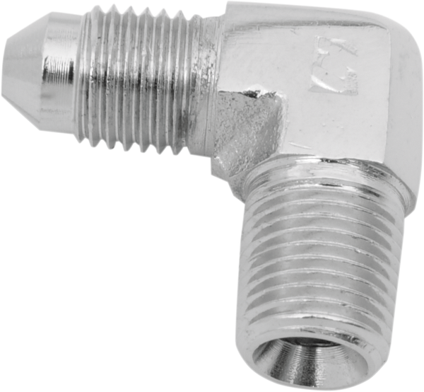 Street Legal Brake Line Adapter Chrome, 1, nordicamoto.ro