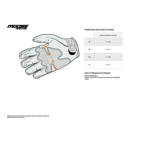 Manusi copii Moose Racing SX1 Blue-0
