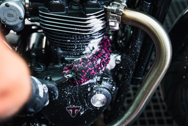 Microfibre Detailing Brush Set X 3 Black, Pink, 6, nordicamoto.ro