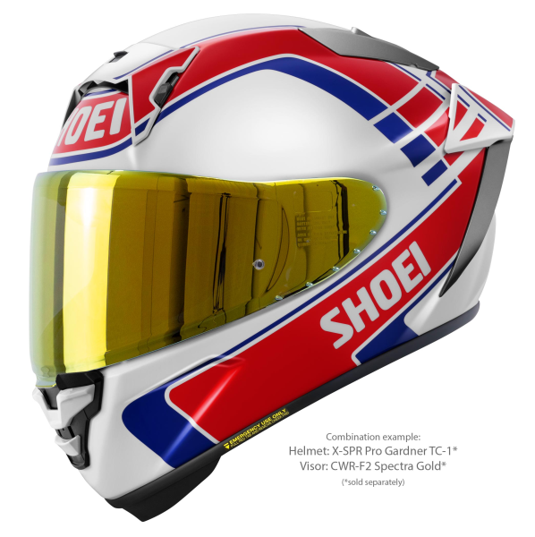Casca Integrala SHOEI X-SPR PRO GARDNER TC-1 Rosu/Alb S, 3, nordicamoto.ro