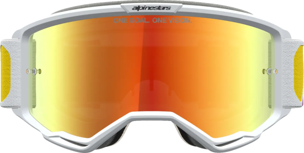 Vision 5 Drag Goggle White, Red, Orange, 4, nordicamoto.ro