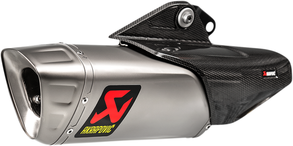 Titanium Slip-on Line Muffler Silver -1