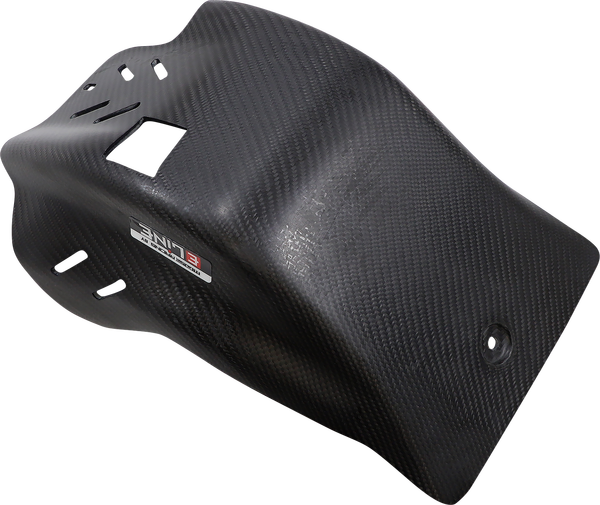 MOOSE RACING Carbon Fiber Skid Plate Black -1