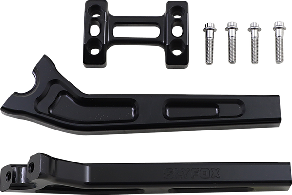 Handlebar Riser Kit Black, 3, nordicamoto.ro