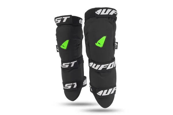 Jackal Knee-shin Guard Black, White -3