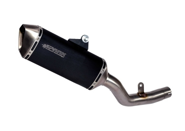 Force Slip-on Mufflers Black, 2, nordicamoto.ro