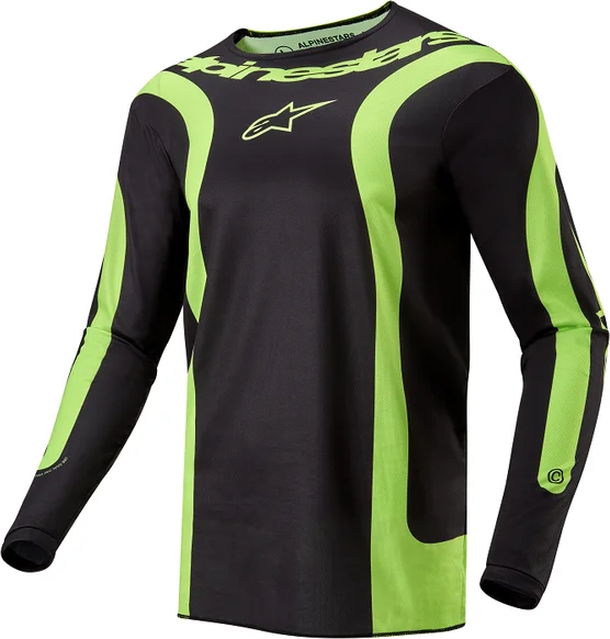Tricou Alpinestars Fluid Lurv Black/Yellow Fluo-02d0cc5c3bc8bf174268e6dc5824a43a.webp