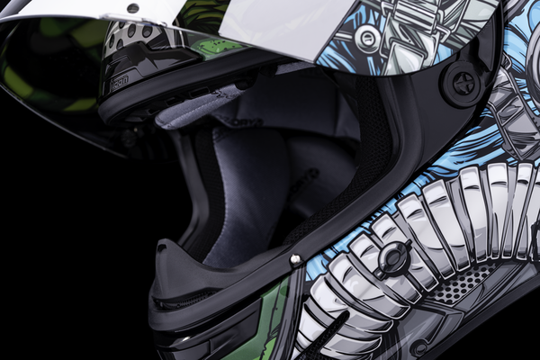 Casca Icon Airframe Pro Outbreak Green/Blue-6