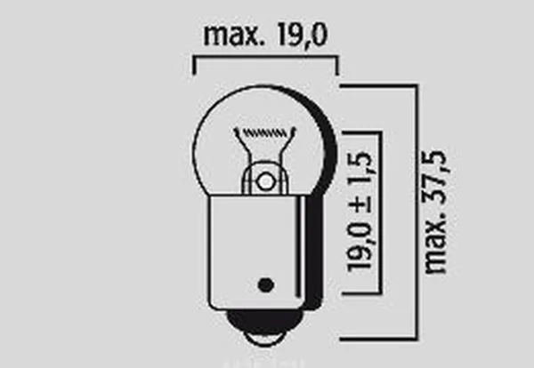 Replacement Bulb 12v-15w Clear, 2, nordicamoto.ro