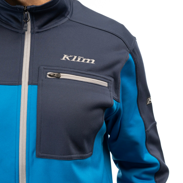 Geaca Snowmobil Klim Glacier Mid Layer Black-8