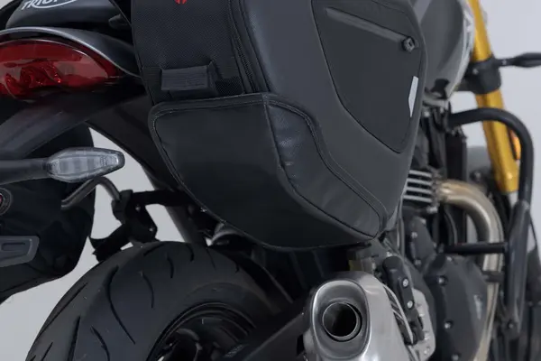 Pro Blaze H Saddlebag Set With Heat Guard Black -3