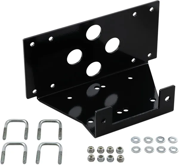 Winch Mount Black -0