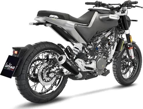 Tobă de eșapament LeoVince GP One Slip-On pentru Husqvarna Svartpilen 401 / Vitpilen 401, 4, nordicamoto.ro
