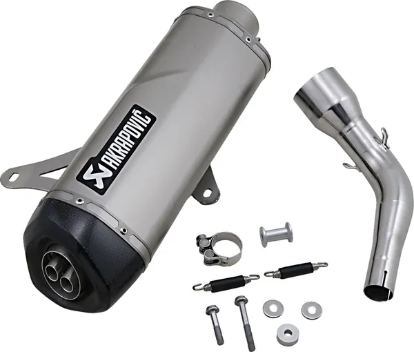 Stainless Steel Slip-on Line Scooter Muffler Raw -0