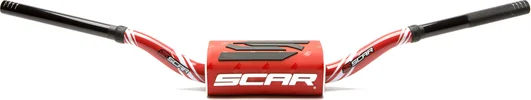 OÂ² Handlebar Red, Polished, Anodized, 1, nordicamoto.ro
