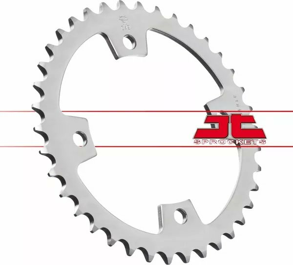 JT SPROCKETS Steel Rear Sprocket Natural -1